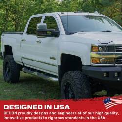 Recon - Recon 264153BK LED Side Mirror Lenses Smoked/Amber 14-19 Silverado/Sierra - Image 3