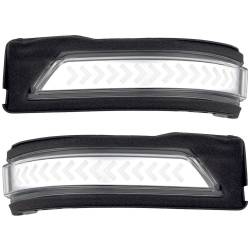 Recon - Recon 264246WHCLS LED Side Mirror Lenses Clear/White for 19-24 Ram Trucks - Image 2