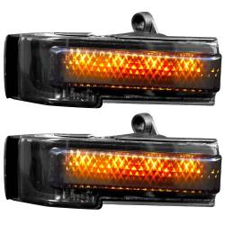 Recon - Recon 264244AMBK LED Side Mirror Lenses Smoked/Amber 15-17 Ford F150 - Image 2