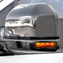 Recon - Recon 264244AMBK LED Side Mirror Lenses Smoked/Amber 15-17 Ford F150 - Image 3