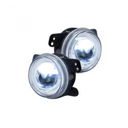 Recon - Recon 264506CL OEM Replacement Fog Light Kit-Clear/White for 07-18 Wrangler JK - Image 2