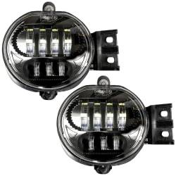 Recon - Recon 264522BK OEM Replacement Fog Light Kit-Smoked/White for 02-08 Ram Trucks - Image 1