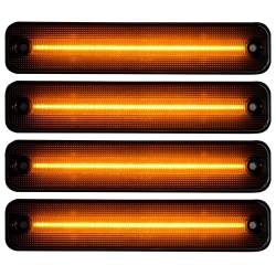 Recon - Recon 264183BK LED Side Marker Lights Smoked/Red/Amber 02-10 Hummer H2 - Image 2
