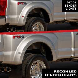 Recon - Recon 264136WHCL LED Dually Marker Lights Clear/White 11-25 Ford F350 - Image 4