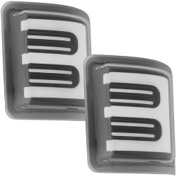 Recon - Recon 264140WHCLS LED Side Mirror Lenses Clear/White/Amber 08-16 Super Duty - Image 1