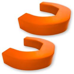 Recon - Recon 264004DGOR Silicone Tow Hook Cover Set Orange for 21-24 Ram 1500 - Image 1