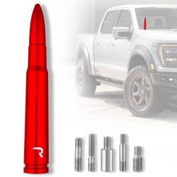 Recon - Recon 264ANT50RD 5" Aluminum 50 Cal Universal Stubby Antenna Red - Image 1