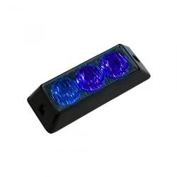 Recon - Recon 26421BL 3-LED 12 Function 3W High-Intensity Strobe Light Module-Blue - Image 2