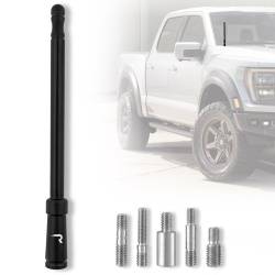 Recon - Recon 264ANTBK 8" Aluminum Universal Stubby Antenna-Black - Image 1