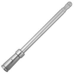 Recon - Recon 264ANTBR 8" Aluminum Universal Stubby Antenna-Silver - Image 2