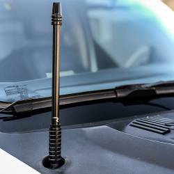 Recon - Recon 264ANTCBBK 10" Aluminum Barrel Universal Stubby Antenna-Black - Image 4