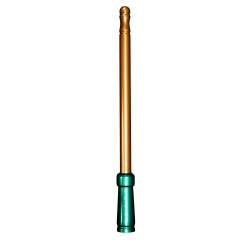 Recon - Recon 264ANTOG 8" Aluminum Universal Stubby Antenna-Orange/Green - Image 1