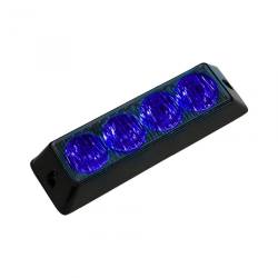 Recon - Recon 26422BL 4-LED 19 Function 4W High-Intensity Strobe Light Module-Blue - Image 2