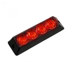 Recon - Recon 26422RD 4-LED 19 Function 4W High-Intensity Strobe Light Module Red - Image 2