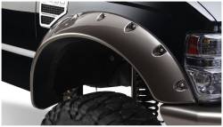 Bushwacker - Bushwacker Cut-Out Style Front Fender Flares Black Super Duty 20047-02 - Image 2