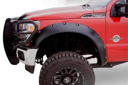 Bushwacker - Bushwacker Cut-Out Style Front/Rear Fender Flares Black Super Duty 20940-02 - Image 2