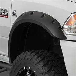 Bushwacker Max Pocket Style Front Fender Flares-Black Silverado 40091-02