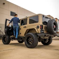 ARIES - ARIES 2081222 TrailChaser Rear Bumper Side Extensions w/LED Lights - Image 2