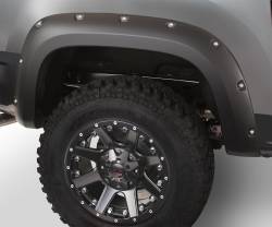 Bushwacker Pocket Style Rear Fender Flares Black GMC Sierra 40102-02