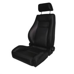 Rugged Ridge 49501 SUPER SEAT w/RECLINER BLACK for JEEP CJ/WRANGLER