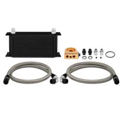 Mishimoto MMOC-ULTBK Universal Oil Cooler Kit Thermostatic