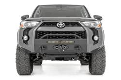 Rough Country Suspension Systems - Rough Country 10745 Hybrid Front Winch Bumper Black for 14-24 Toyota 4Runner - Image 4