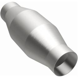 MagnaFlow Exhaust Products - MagnaFlow 59920 Universal Catalytic Converter 11"L x 4"W Round 3.5" - Image 2