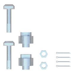 CURT - Replacement 5th Wheel Puck System Anchors for Ram Small for 16021 16022 - Image 1