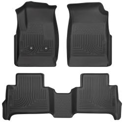 Husky Liners - Husky Liners 93471 Weatherbeater Front & 2nd Seat Floor Liners - Image 1
