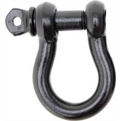 Smittybilt - Smittybilt 13046B Shackle 1/2" D-Rings 2.0 Tons Black Each - Image 1