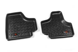 Rugged Ridge - Rugged Ridge 12950.2 Floor Liner Rear Pair Black for Jeep Liberty KK - Image 1