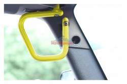 Steinjager - Steinjager Front/Rear Rigid Grab Handles-Lemon Peel for Jeep JK 4DR J0041253 - Image 2