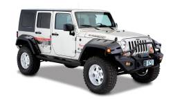 Bushwacker - Bushwacker Max Pocket Style Rear Fender Flares Black for Jeep JK 10044-02 - Image 2