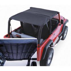 Rugged Ridge - Rugged Ridge 13582.15 Acoustic Island Topper Soft Top Black Denim - Image 1