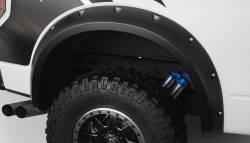 Bushwacker - Bushwacker Pocket Style Front/Rear Fender Flares Black Ford F150 20938-02 - Image 3