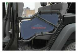 Steinjager - Steinjager Mesh Tube Door Covers Front/Rear-Navy for Wrangler JK J0041386 - Image 3