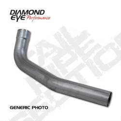 Diamond Eye 261005 Tailpipe 2nd Section 4" Stainless for Ram 5.9L