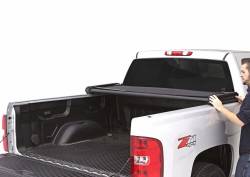 Lund - LUND 95890 GENESIS ELITE TRI-FOLD SOFT TONNEAU Bed Cover Black Twill Fabric - Image 3