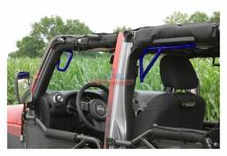 Steinjager - Steinjager Front/Rear Rigid Grab Handles-Southwest Blue for Jeep JK 4DR J00412 - Image 1
