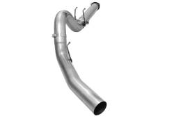 aFe 49-43064 Large Bore-HD 5" Filter-Back Stainless Exhaust for 15-16 Ford 6.7L