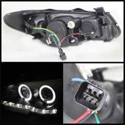 Spyder Auto - Spyder Auto 5070241 DRL LED Projector Headlights for 07-10 Elantra - Image 2