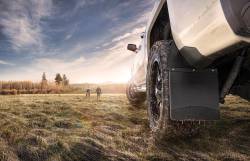 Husky Liners - Husky Liner Front 12" Wide Kickback Mud Flaps w/SS Weights Pair 17098 - Image 2