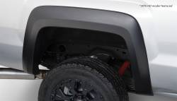 Bushwacker - Bushwacker Extend-a-Fender Rear Fender Flares Black GMC Sierra 40100-02 - Image 2