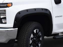 Bushwacker Pocket Style Front Fender Flares Black Silverado 40161-02