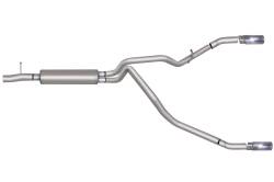Gibson Performance Exhaust - Gibson Performance Split Rear Cat-Back Exhaust System Stainless 69130 - Image 1