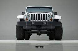 Undercover - UnderCover Nighthawk Light Brow for Wrangler JK PTT- Dune NH1001-PTT - Image 5