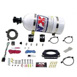 Nitrous Express - Nitrous Express 20934-10 Nx Nitrous Oxide System Kit GM LS 90mm TB Plate - Image 1