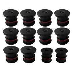S&B Filters Silicone Rubber Body Mount Set Black 00-03 Excursion 81-1007