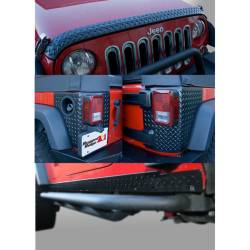 Rugged Ridge - Rugged Ridge 11651.50 5-Piece Body Armor Guard Kit for Wrangler Unlimited - Image 1