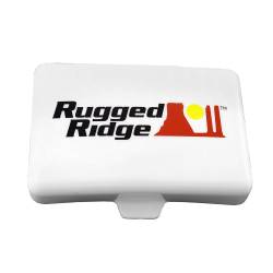 Rugged Ridge - Rugged Ridge 15210.56 5" x 7" Rectangular Off Road Light Cover White - Image 1